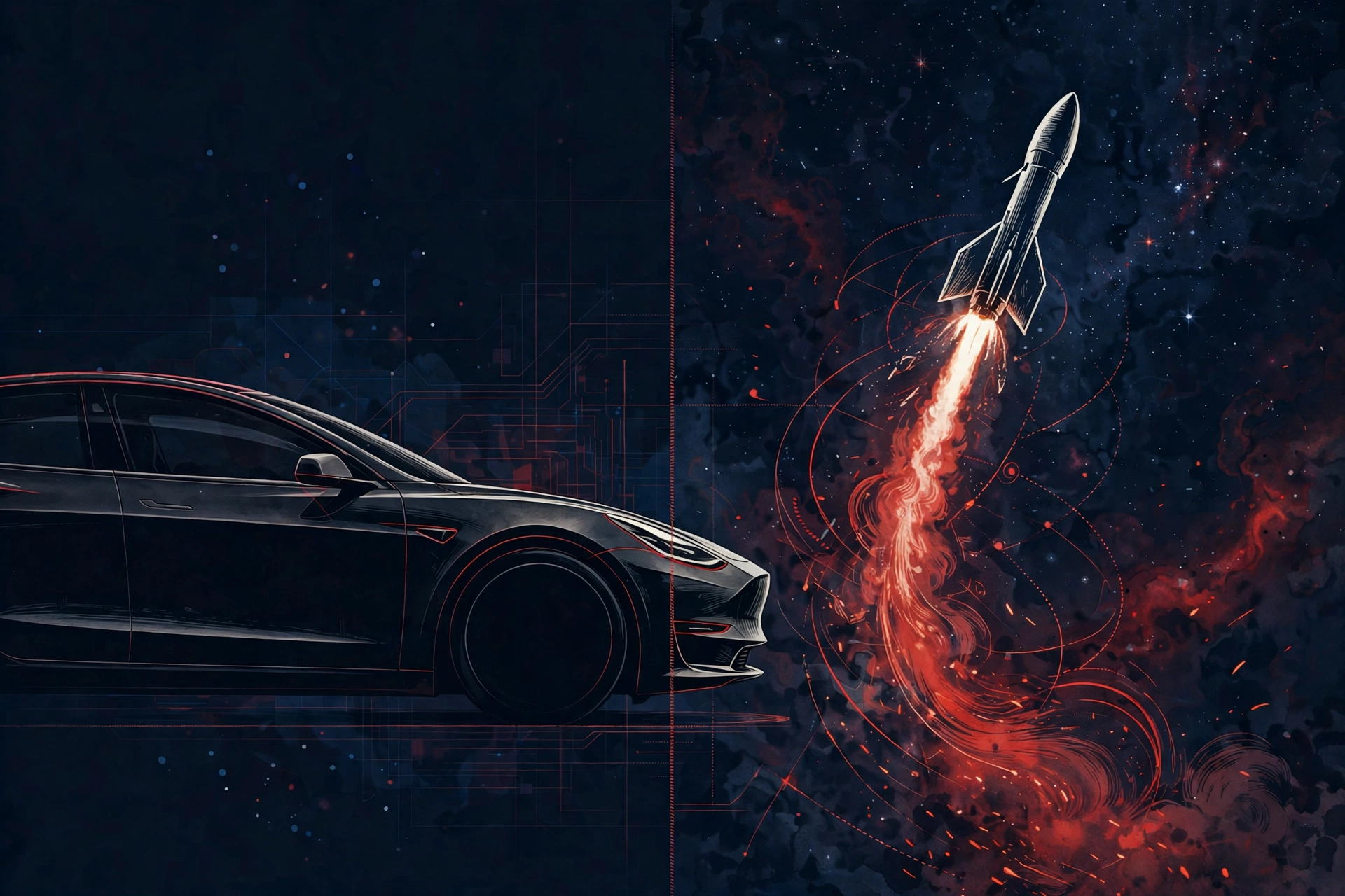 從財務風險角度看:特斯拉與 SpaceX 為什麼不應該輕易合併?
